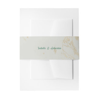 Bandeau De Faire-part Ceinture de maternité de mariage vert sauge Eucaly
