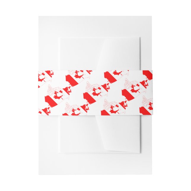 Bandeau De Faire-part Célébration de mariage Jean 3:16 CANADA (Devant example)