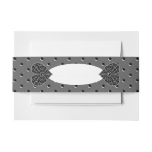 Bandeau De Faire-part Céramique noir