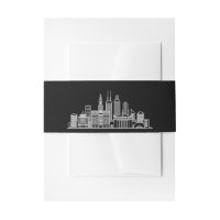 Chicago Skyline | Mariage Noir et Blanc
