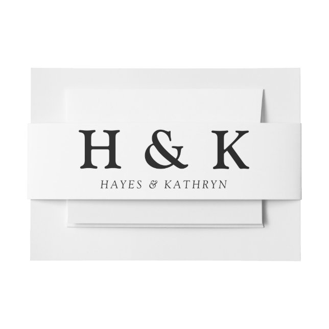 Bandeau De Faire-part Classique Minimal Vieux Argent Esthétique Simple M (Devant Example)