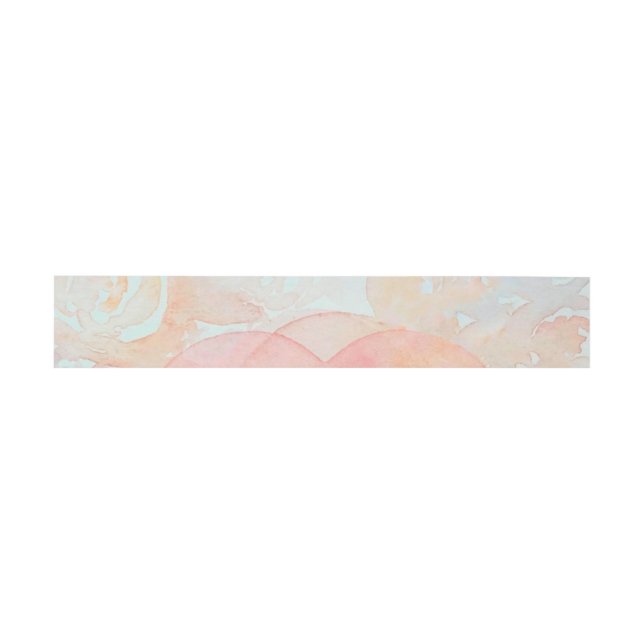 Bandeau De Faire-part Cœur de Déesse Peint à la Main (Plat)