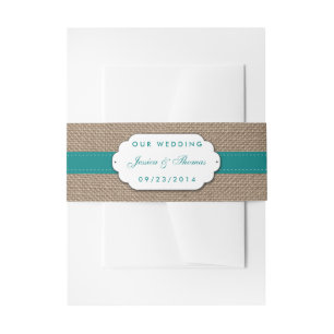 Bandeau De Faire-part Collection de Mariages de tournesol rustique - Tur