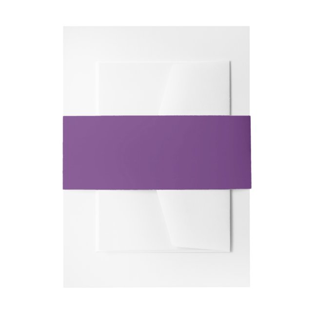 Bandeau De Faire-part Couleur violet (Devant example)
