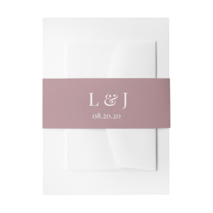 Bandeau De Faire-part Couronne de fleurs de mariage Rose Garden