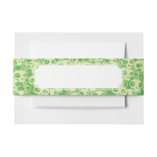 Bandeau De Faire-part Crânes frais