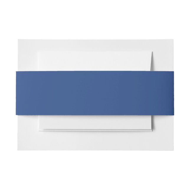 Bandeau De Faire-part Créer votre propre - Bleu foncé (Devant Example)