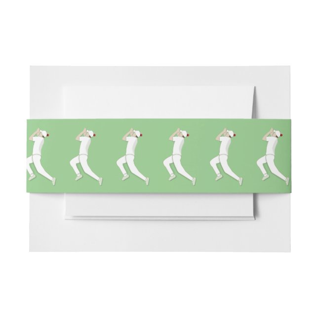 Bandeau De Faire-part Cricket (Devant Example)