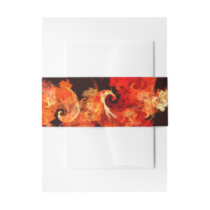 Bandeau De Faire-part Danse Feux d'artifice Art Abstrait