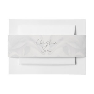 Bandeau De Faire-part Dauphin unique Mariage à thème