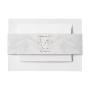 Bandeau De Faire-part Dauphin unique Mariage à thème