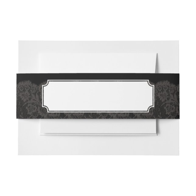 Bandeau De Faire-part Dentelle 2 (Devant Example)