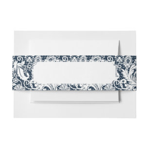 Bandeau De Faire-part Dentelle blanche 2
