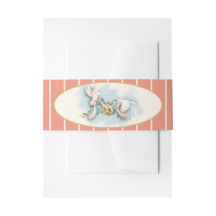 Bandeau De Faire-part Doses romantiques Coral Mariage