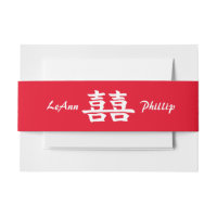 Double Mariage chinois heureux Rouge