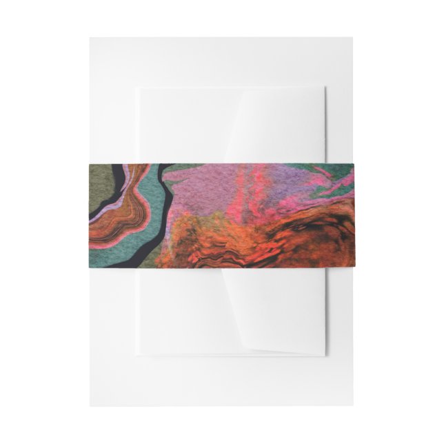 Bandeau De Faire-part Earthy Elegance (Devant example)