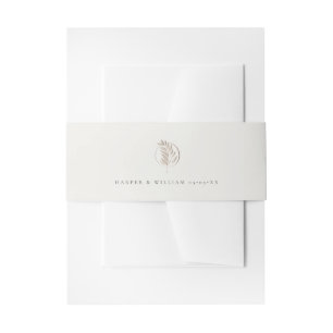 Bandeau De Faire-part Élégant faire-part de mariage à brindilles blanc c