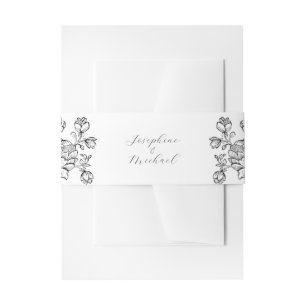 Bandeau De Faire-part Élégant Faire-part de mariage botanique Vintage Be