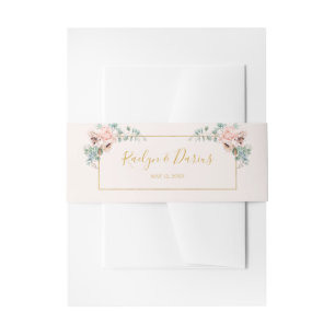 Bandeau De Faire-part Élégant flou   Mariage Pastel