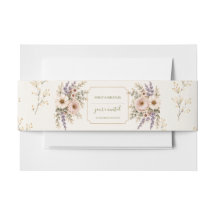 Élégant mariage de fleurs sauvages
