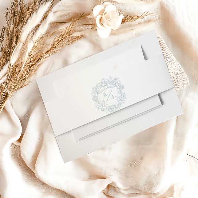 Bandeau De Faire-part Élégant Mariage Floral Floral (Créateur téléchargé)