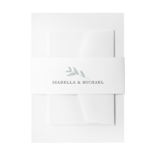 Bandeau De Faire-part Élégante calligraphie Mariage botanique