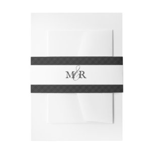 Bandeau De Faire-part Emballage d'invitation Tartan MacKay Marled