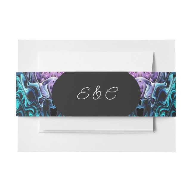 Bandeau De Faire-part Enchantement coloré (Devant Example)