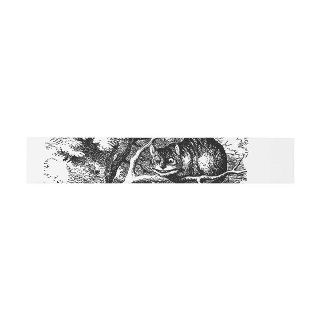 Bandeau De Faire-part Enveloppe de carte de chat de Cheshire (Plat)
