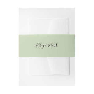 Bandeau De Faire-part Enveloppe d'invitation de la suite Mariage Belly B