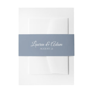 Bandeau De Faire-part Enveloppement faire-part de mariage / Bande du ven