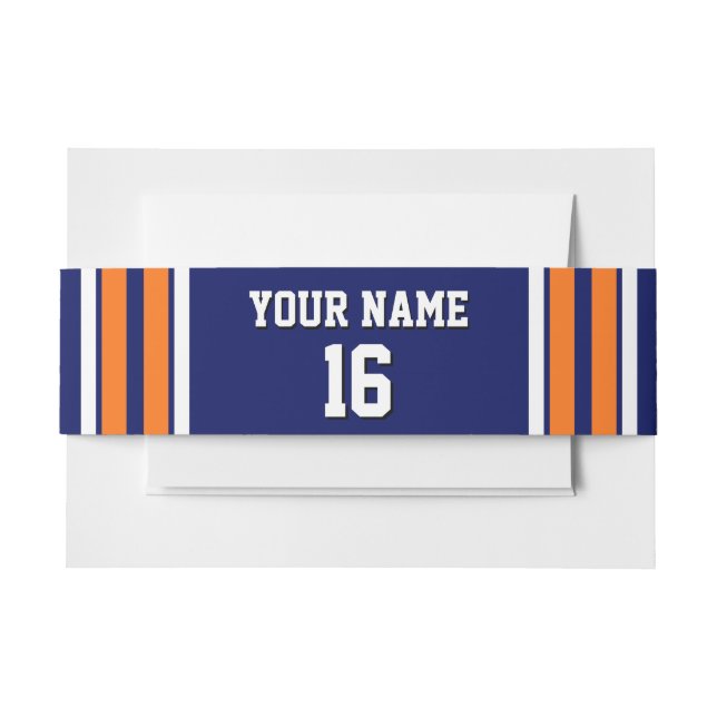 Bandeau De Faire-part Équipe de strip-tease Jersey (Devant Example)