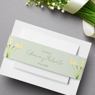 Bandeau De Faire-part Espagnol, Ruban Sur Invitation Mariage, Mariage