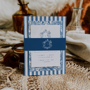 Bandeau De Faire-part Faire carton d'invitation de mariage à monogramme 