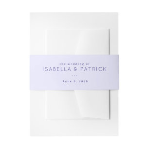 Bandeau De Faire-part Faire invitation de mariage lavande