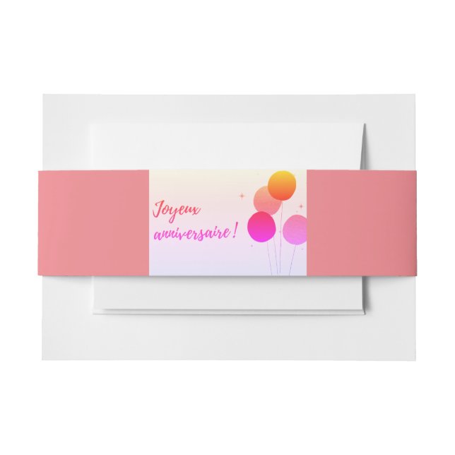 Bandeau De Faire-part Faire part (Devant Example)