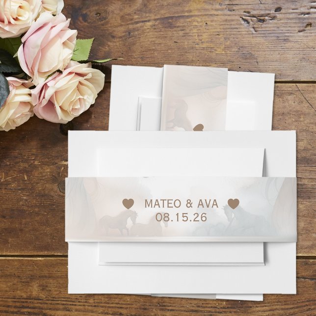 Bandeau De Faire-part Faire-part de mariage Belly (Créateur téléchargé)