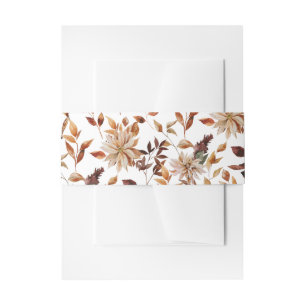 Bandeau De Faire-part Feuilles d'automne rustiques