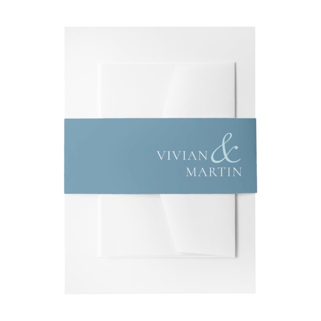 Bandeau De Faire-part Fleur Dans Le Mariage D'Hiver (Devant example)