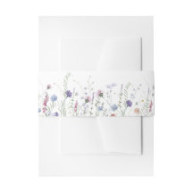 Fleurs sauvages violets