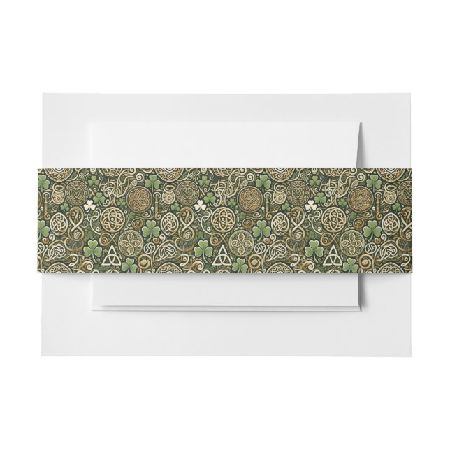 Bandeau De Faire-part Floraison Celtique (Devant Example)