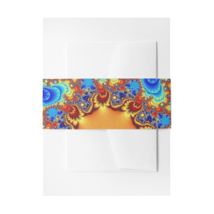 Bandeau De Faire-part Fractalscope céleste