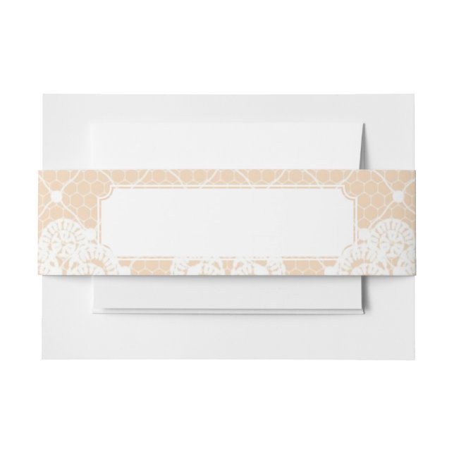 Bandeau De Faire-part Frontière de dentelle (Devant Example)