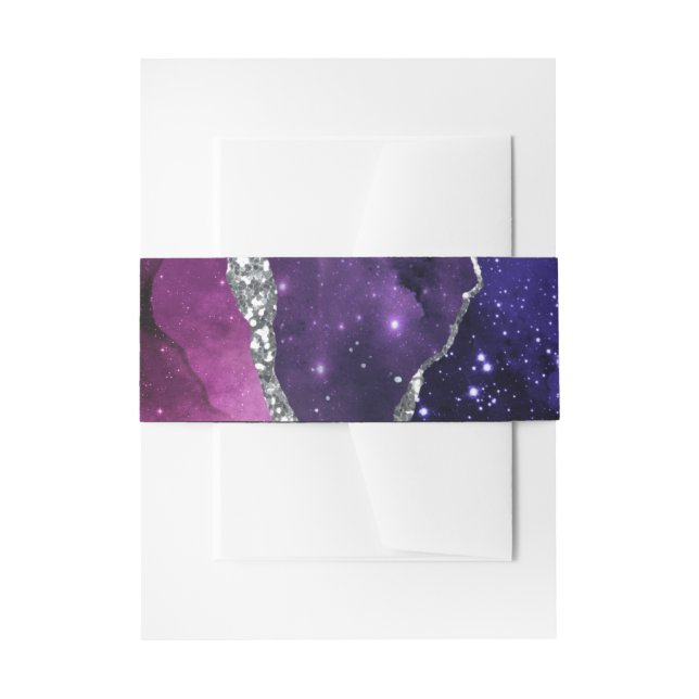 Bandeau De Faire-part Galaxy Agate Série Design 23  (Devant example)