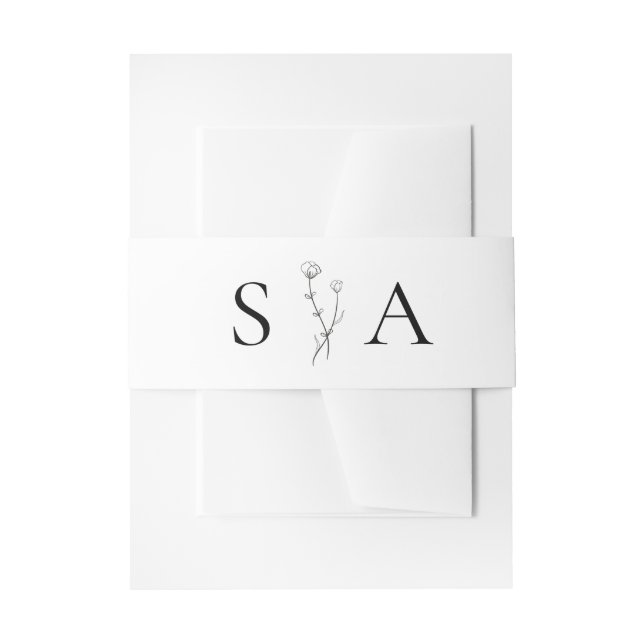 Bandeau De Faire-part Garden Bee Mariage (Devant example)