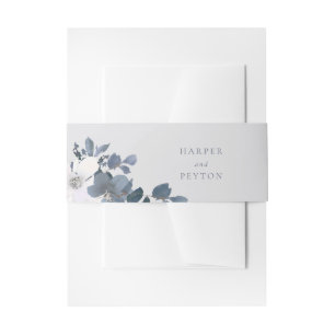 Bandeau De Faire-part Garden Love Invitation Belly Band