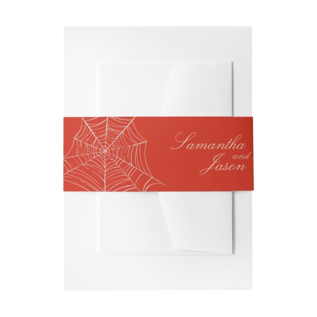 Bandeau De Faire-part Ghost Love Mariage (Devant example)