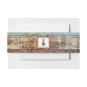 Bandeau De Faire-part Grange d'hiver