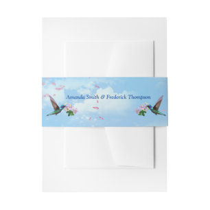 Bandeau De Faire-part Grapevines, chèvres et colibris