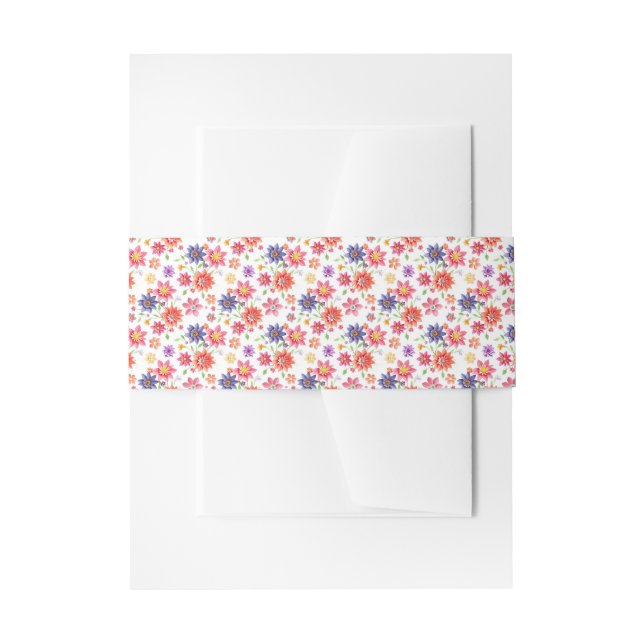 Bandeau De Faire-part Gras, Floral (Devant example)